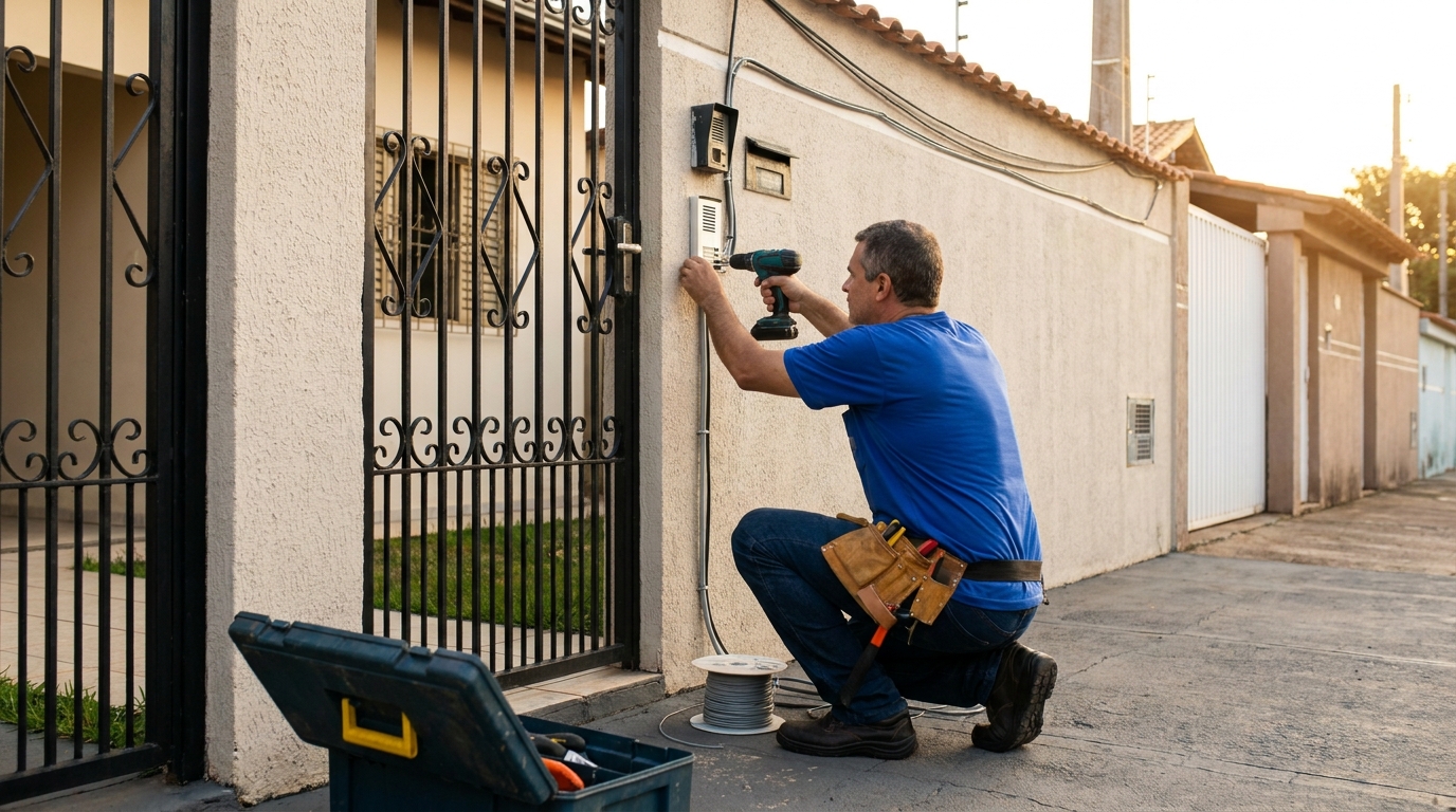 Instalacao de interfone em Limeira‑SP